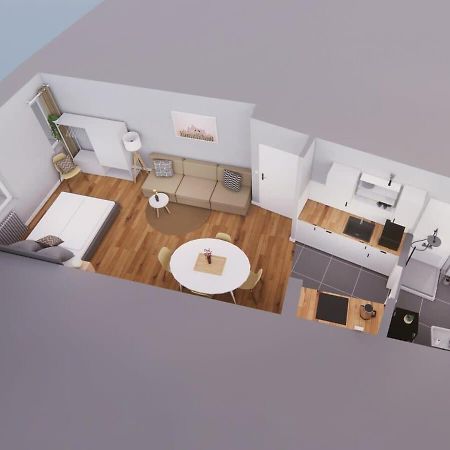Hamburg City Apartment For 5 Eksteriør billede