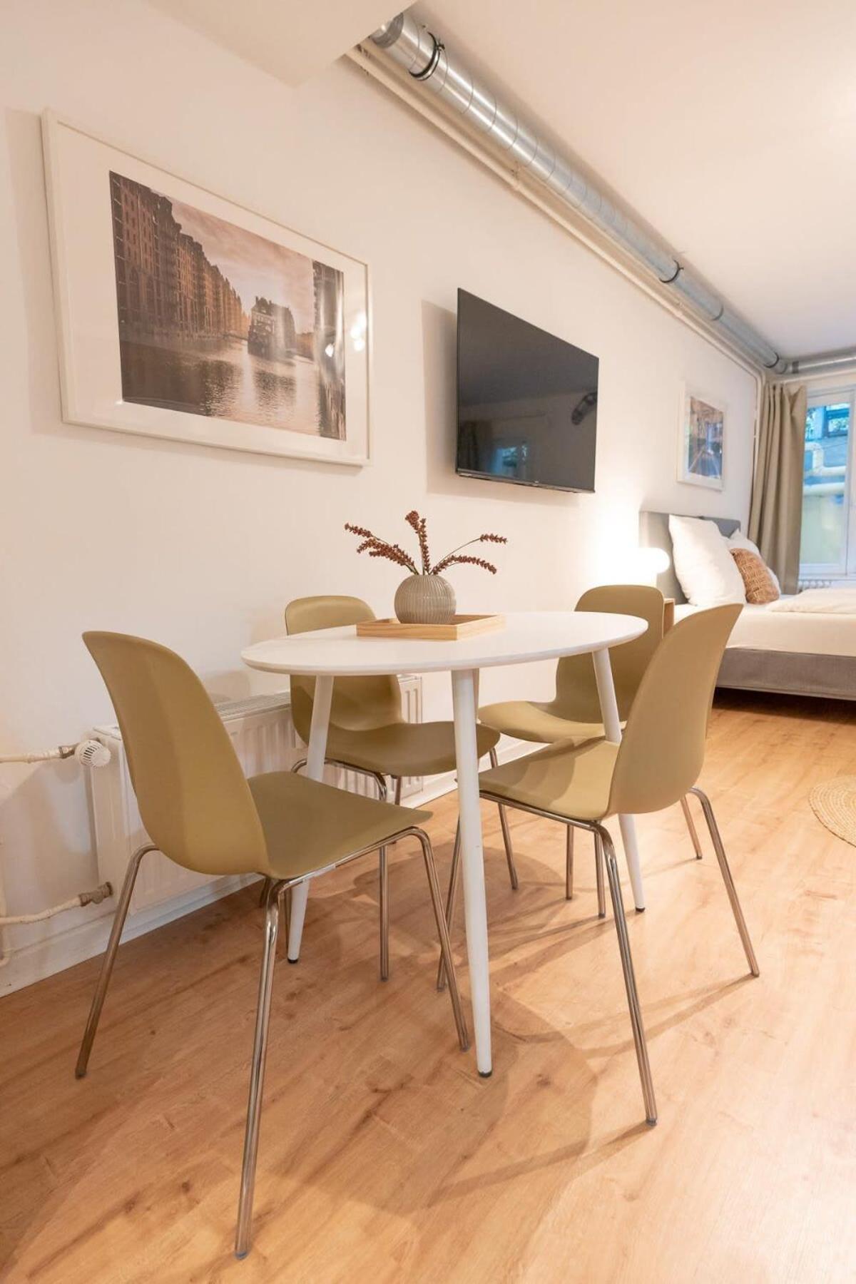 Hamburg City Apartment For 5 Eksteriør billede