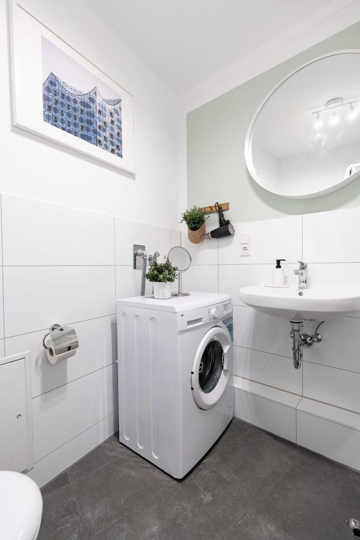 Hamburg City Apartment For 5 Eksteriør billede